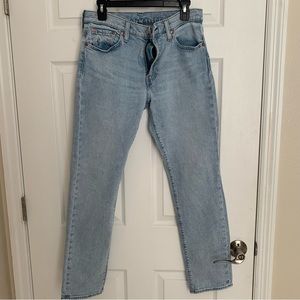 Levi’s Premium 502 30x32 Light Wash Jeans